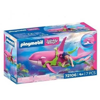 Playmobil Fantasy & Magic - 72106 Γοργόνα με Φάλαινα - Όρκα