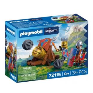 Playmobil Knights - 72115 Λεοντόκαρδοι Ιππότες με Κανόνι