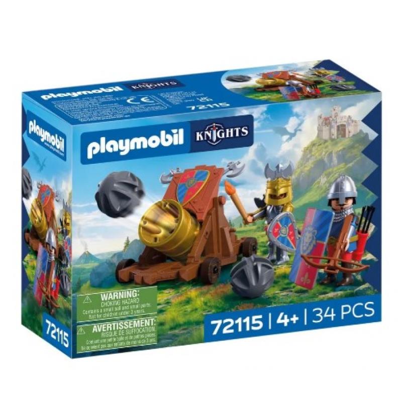 Playmobil Knights - 72115 Λεοντόκαρδοι Ιππότες με Κανόνι