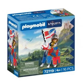 Playmobil Knights - 72119 Αρχηγός Λεοντόκαρδων Ιπποτών με ’Aλογο