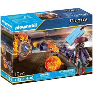 Playmobil Pirates - 71189 Gift Set Πειρατής με κανόνι