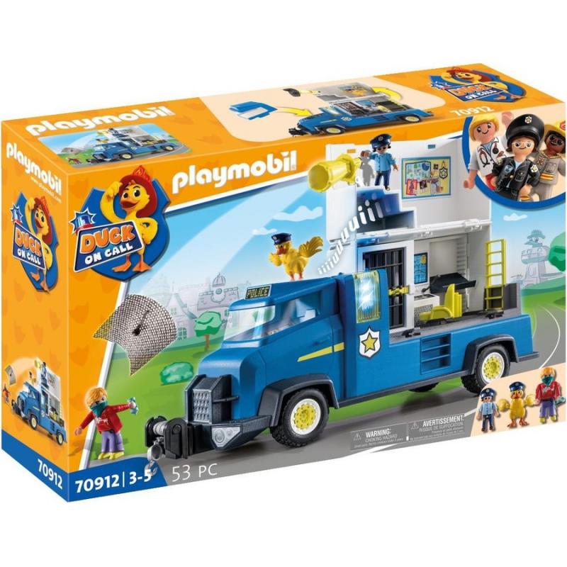 Playmobil - Duck on Call - 70912 Μεγάλο Όχημα Αστυνομίας
