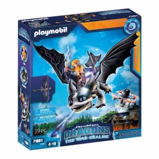 Playmobil Dragons - 71081 Thunder και Tom