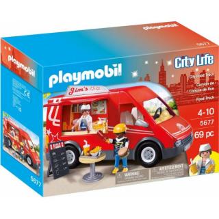 Playmobil City Life - 5677 Αυτοκινούμενη Καντίνα Πόλης