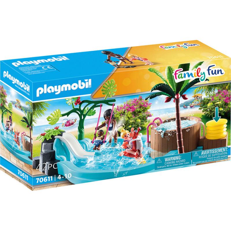 Playmobil - Παιδική Πισίνα με Υδρομασάζ