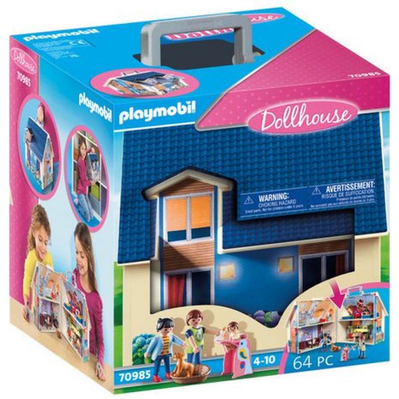 Playmobil - Μοντέρνο Κουκλόσπιτο-βαλιτσάκι