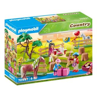 Playmobil - Παιδικό Πάρτυ στη Φάρμα των Πόνυ