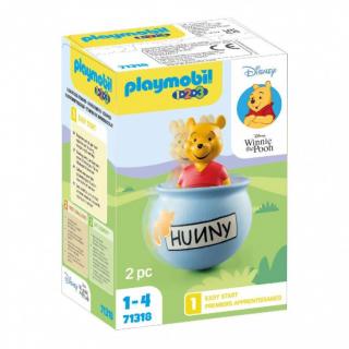 Playmobil 1.2.3 - 71318 Disney Winnie the Pooh - Ο Γουίνι με ένα Βάζο Μέλι
