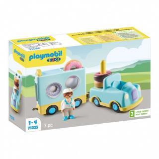 Playmobil 1.2.3 - 71325 Φορτηγάκι Ντόνατ