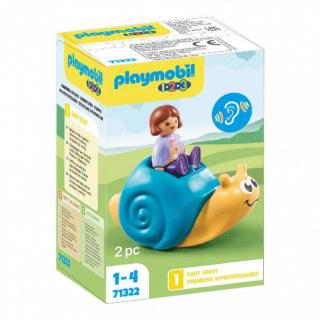 Playmobil 1.2.3 - 71322 Τραμπάλα Σαλιγκάρι