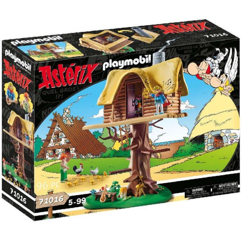 Playmobil - Asterix : 71016 Το Δεντρόσπιτο του βάρδου Κακοφωνίξ
