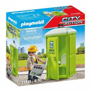 Playmobil City Action - 71435 Χημική Τουαλέτα