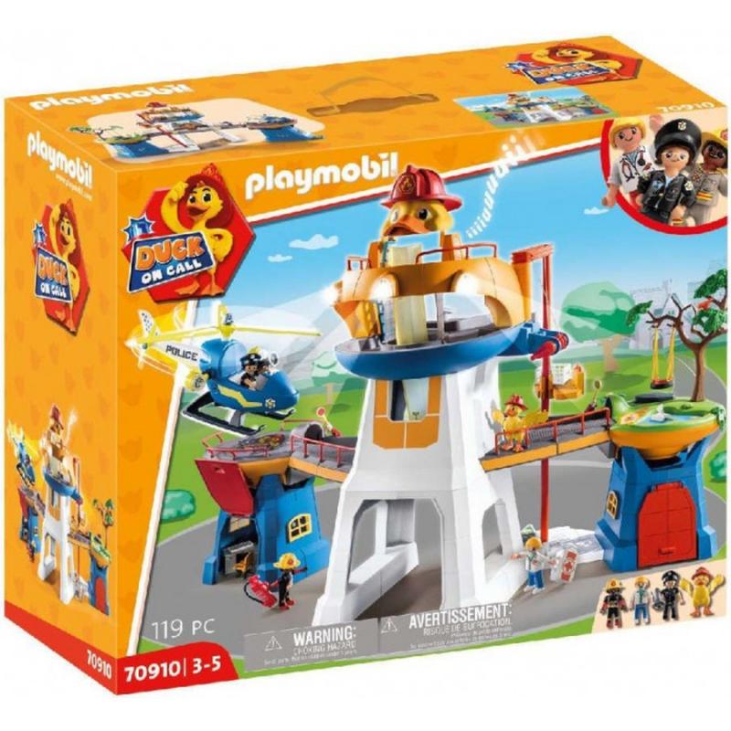 Playmobil - Duck on Call - 70910 Αρχηγείο