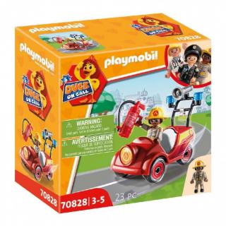 Playmobil - Duck on Call - 70828 Mini Όχημα Πυροσβεστικής