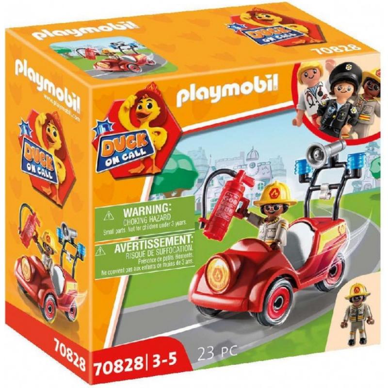 Playmobil - Duck on Call - 70828 Mini Όχημα Πυροσβεστικής