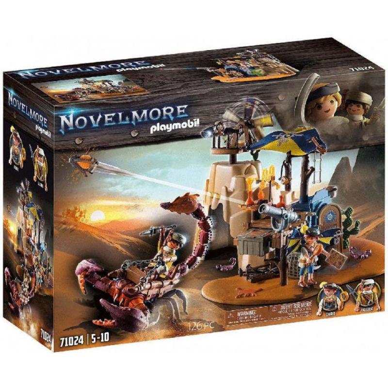 Playmobil Novelmore - 71024 Sal'ahari Sands - Μυστική Βάση με Γιγάντιο Σκορπιό