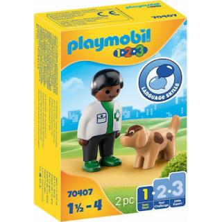 Playmobil - Κτηνίατρος με Σκυλάκι