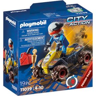 Playmobil City Action - 71039 Οδηγός Αγώνων με Γουρούνα 4x4