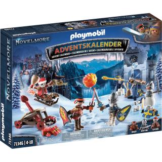 Playmobil Χριστουγεννιάτικο Ημερολόγιο Novelmore - 71346 Μάχη στο Παγωμένο Βασίλ