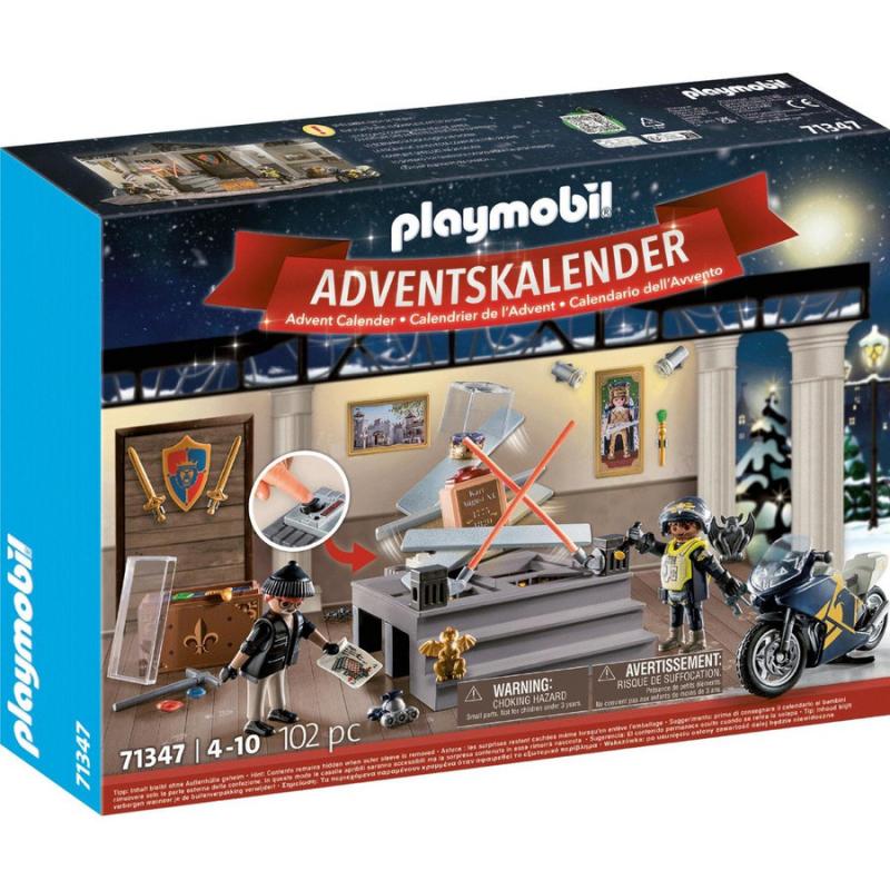 Playmobil Χριστουγεννιάτικο Ημερολόγιο City Action - 71347 Ληστεία στο Μουσείο