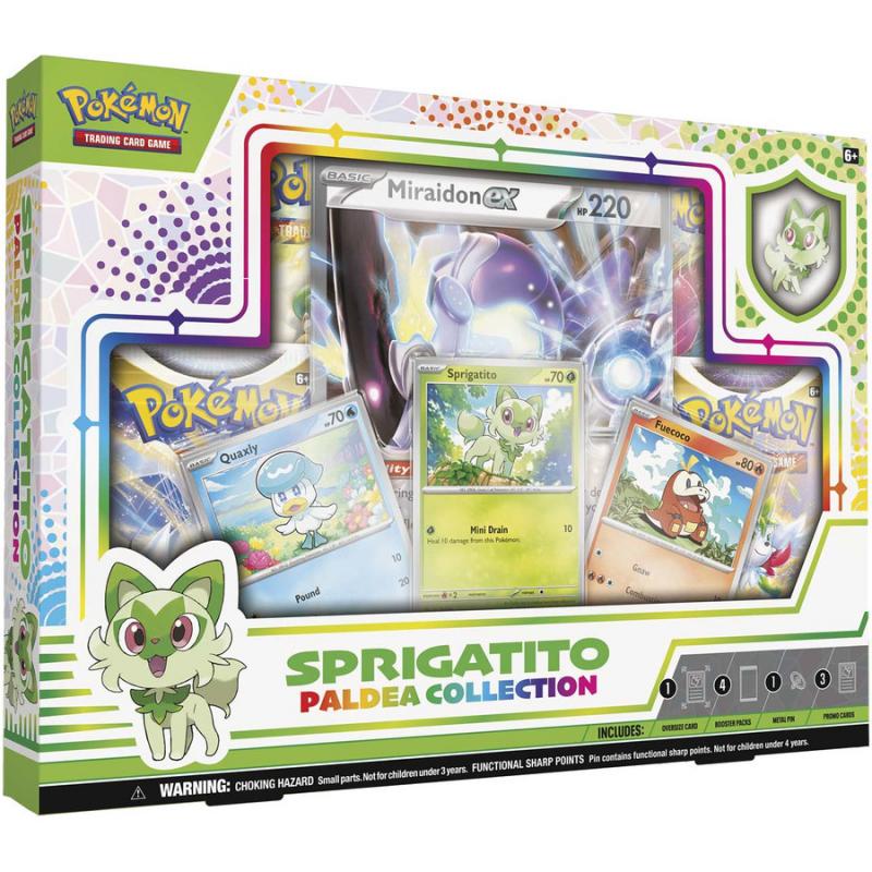 Pokemon - Paldea Collection - Sprigatito January 2023 Preview Box - EN