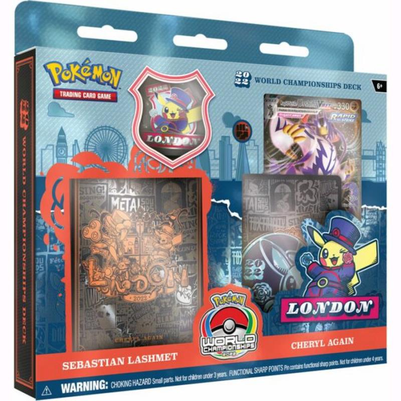 Pokemon - 2022 World Championship Deck - Sebastian Lashmet, Cheryl Again - EN