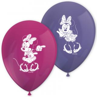 Minnie Dots Disney Μπαλόνια 8 τεμ. τυπωμένα