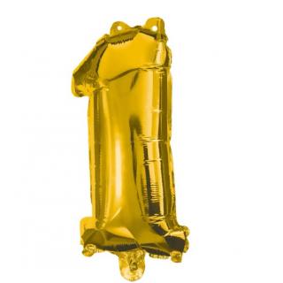 Μπαλόνι No 1 - 91185 Decorata Party Foil Balloon - 86 cm - Gold