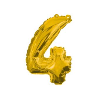 Μπαλόνι No 4 - 91188 Decorata Party Foil Balloon - 86 cm - Gold