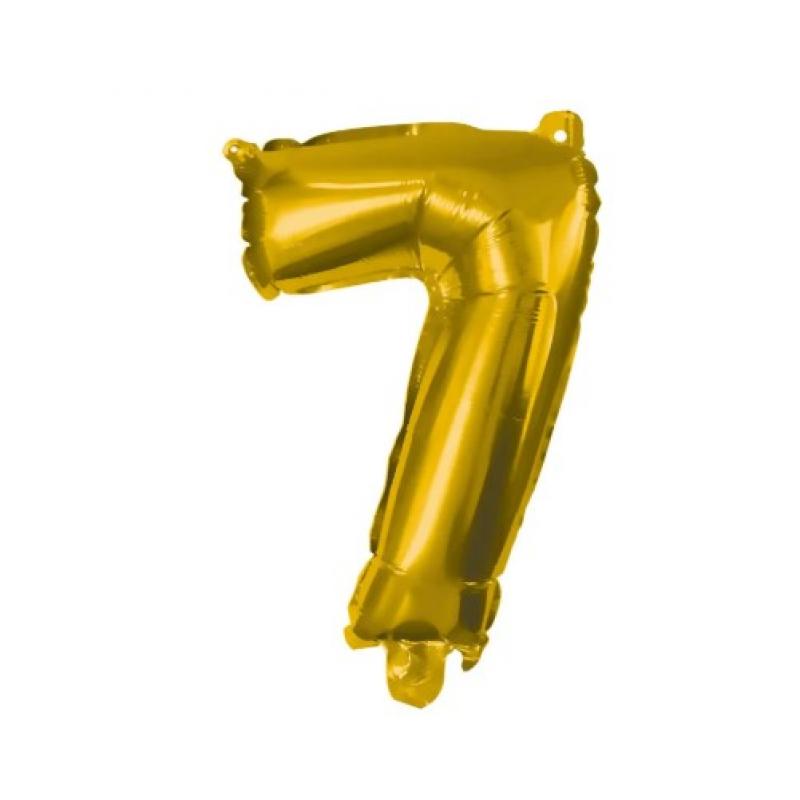 Μπαλόνι No 7 - 91191 Decorata Party Foil Balloon - 86 cm - Gold