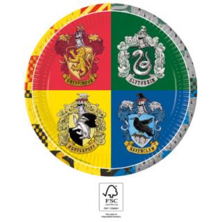 Harry Potter Crests Πιάτα Μεσαία 23 εκ. 8 τεμ. FSC