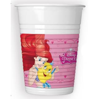 Disney Princess Dreaming Ποτήρια Πλαστικά (WM) 200 ml 8 τεμ.