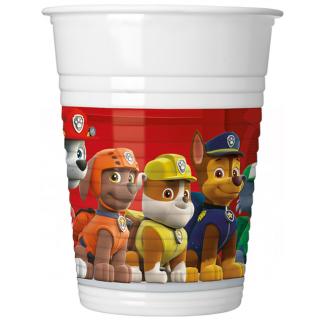 Paw Patrol Ready for Action Ποτήρια Πλαστικά (WM) 200 ml 8 τεμ.