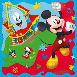 Mickey Next Generation Disney Rock the House Χαρτοπετσέτες 2φυλλες 33 x 33 20 τεμ. FSC