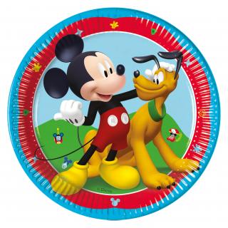 Mickey Next Generation Disney Rock the House Πιάτα Μεσαία 20 εκ. 8 τεμ. FSC