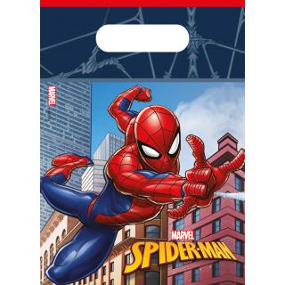 Spiderman Crime Fighter Τσάντες Δώρων 6 τεμ.