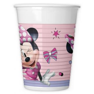 Minnie Junior Disney Ποτήρια Πλαστικά (WM) 200 ml 8 τεμ.