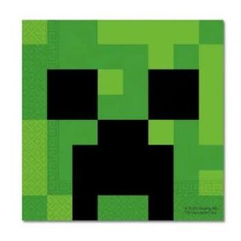 Χαρτοπετσέτες Minecraft 2 φυλλες 33 x 33 20 τεμ. FSC