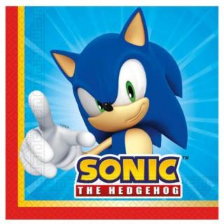 Χαρτοπετσέτες Sonic the Hedgehog 2 φυλλες 33 x 33 20 τεμ. FSC