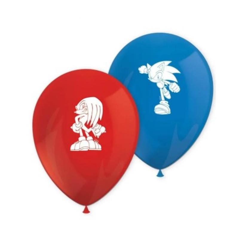 Sonic the Hedgehog Μπαλόνια 8 τεμ.