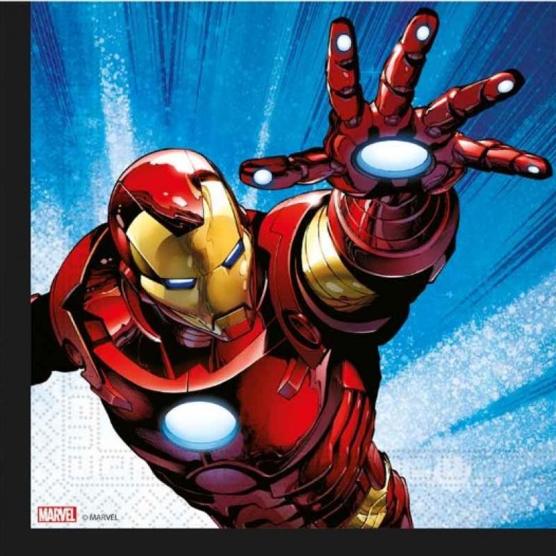 Avengers Evergreen Χαρτοπετσέτες 2φυλλες 33 x 33 20 τεμ. FSC