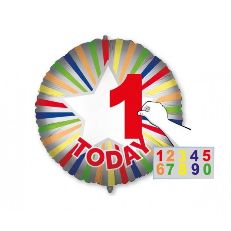 Μπαλόνι Decorata Foil Personalised Bright Colors 46 εκ