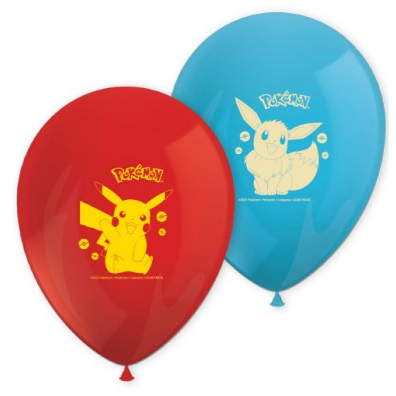 Μπαλόνια Pokemon 8 τεμ. Latex τυπωμένα