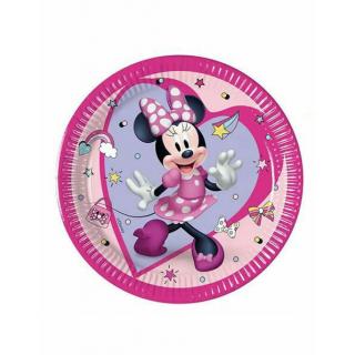 Minnie Junior Next Generation Disney Πιάτα Μεσαία 20 εκ. 8 τεμ. FSC