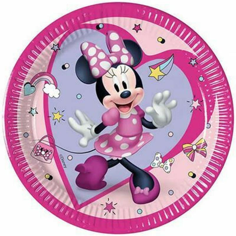 Minnie Junior Next Generation Disney Πιάτα Μεσαία 20 εκ. 8 τεμ. FSC