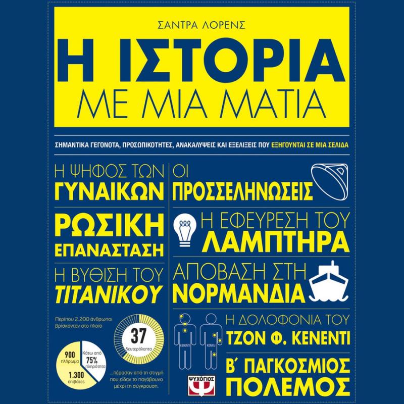 Εκδόσεις Ψυχογιός: Η Ιστορία με μια Ματιά - Σάντρα Λόρενς