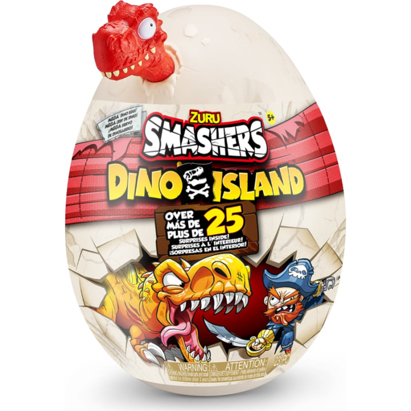 Smashers S5 Dino Island Μεγάλο Αυγό Δεινοσαύρου