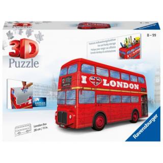 3D Puzzle 216 τεμ. London Bus - Ravensburger