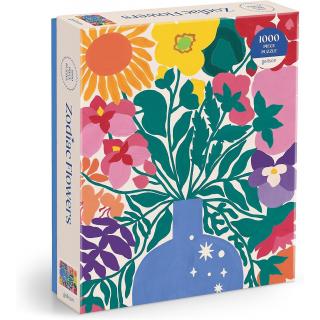 Zodiac Flowers 1000 Piece Puzzle - EN