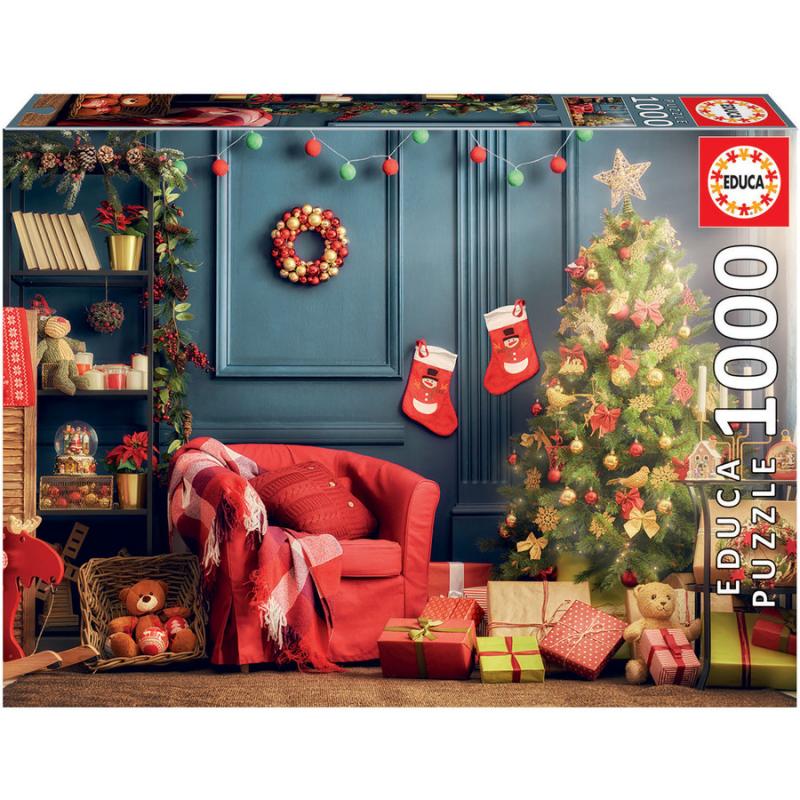 Educa Puzzle 1.000 τεμ. Christmas Corner